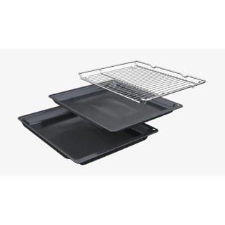 Bosch Serie 8 CMG978NB1 Einbau-Kompaktbackofen mit Mikrowellenfunktion, 60 x 45 cm, Schwarz
