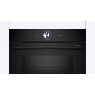 Bosch Serie 8 CMG976KB1 Einbau-Kompaktbackofen mit Mikrowellenfunktion, 60 x 45 cm, Schwarz