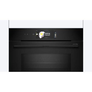 Bosch Serie 8 CMG978NB1 Einbau-Kompaktbackofen mit Mikrowellenfunktion, 60 x 45 cm, Schwarz