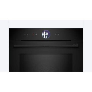 Bosch Serie8 HMG936AB1 Einbau-Backofen mit Mikrowellenfunktion, 60 x 60 cm, Schwarz