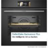 Bosch Serie 8 CMG978NB1 Einbau-Kompaktbackofen mit Mikrowellenfunktion, 60 x 45 cm, Schwarz