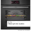 Bosch Serie 8 HMG978NB1 Einbau-Backofen mit Mikrowellenfunktion 60 x 60 cm Schwarz