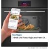 Bosch Serie 8 HMG978NB1 Einbau-Backofen mit Mikrowellenfunktion 60 x 60 cm Schwarz