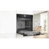 Bosch Serie 8 HMG978NB1 Einbau-Backofen mit Mikrowellenfunktion 60 x 60 cm Schwarz