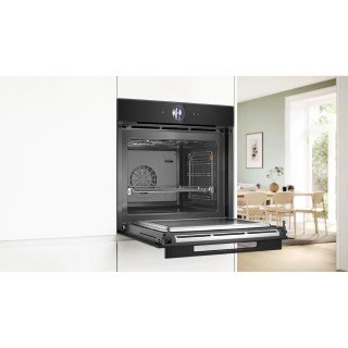 Bosch Serie 8 HMG978NB1 Einbau-Backofen mit Mikrowellenfunktion 60 x 60 cm Schwarz