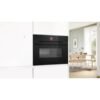 Bosch Serie 8 CMG9241B1 Einbau-Kompaktbackofen mit Mikrowellenfunktion, 60 x 45 cm, Schwarz