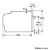 Bosch Serie 8 CMG9241B1 Einbau-Kompaktbackofen mit Mikrowellenfunktion, 60 x 45 cm, Schwarz