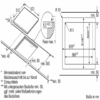 BOSCH Serie 8 Induktionskochfeld 60cm Schwarz, PXY621DX6E