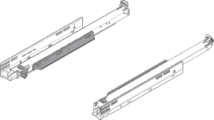 Blum Movento Vollauszug 60kg 450mm Blumotion 766H4533-B – Produktansicht KREAKTIVMOEBEL Blum Movento Vollauszug 60kg 450mm Blumotion 766H4533-B – Hochwertige Schubladenführung für sanftes und leises Schließen