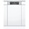 Bosch Serie 2 SPI2IKS10E teilintegrierter Geschirrspüler 45 cm in gebürstetem Stahl. Kreaktivmoebel, Kreativ möbel.