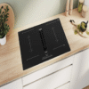 BOSCH Serie 6 Kochfeld mit Dunstabzug (Induktion) 80 cm Rahmenlos aufliegend PVQ811F15E
