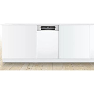 Bosch Serie 2 SPI2IKS10E Teilintegrierter Geschirrspüler 45 cm Gebürsteter Stahl
