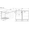 BOSCH Serie 4 PVS831B16E Kochfeld mit Dunstabzug (Induktion) 80cm Rahmenlos aufliegend