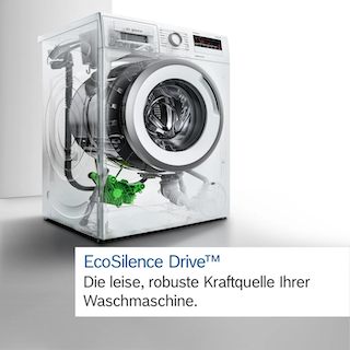BOSCH Serie 6 Waschmaschine Frontlader 9 kg 1400 U/min WGE02471