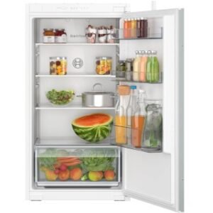 Bosch Serie 2 Einbau-Kühlschrank KIR31NSE0 mit Schleppscharnier – energieeffizient und modern. Kreaktivmoebel, Kreativ möbel.