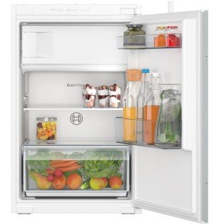 Bosch Serie2 KIL22NSE0 Einbau-Kühlschrank mit Gefrierfach geschlossen, Frontansicht. Kreaktivmoebel, Kreativ möbel.