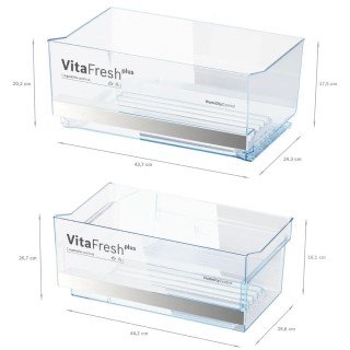 Bosch Serie 6 KSV36AIDP Freistehender Kühlschrank 186 x 60 cm Gebürsteter Stahl AntiFingerprint