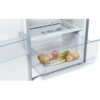 Bosch Serie 4 KSV36VXDP Freistehender Kühlschrank 186 x 60 cm Gebürsteter schwarzer Stahl AntiFingerprint