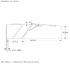 BOSCH Serie 8 Umluft-Wandhaube 90 cm Klarglas schwarz bedruckt Schwarz DWJ91LT60
