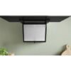 BOSCH Serie 4 Umluft-Wandhaube 80 cm Klarglas schwarz bedruckt, Schwarz DWJ87FN60