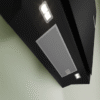 BOSCH Serie 6 Umluft Wandhaube 80 cm Klarglas schwarz bedruckt Schwarz DWJ81AN60