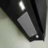 BOSCH Serie 8 Umluft-Wandhaube 90 cm Klarglas schwarz bedruckt Schwarz DWJ91LT60