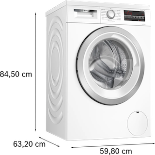 BOSCH Serie 6 Waschmaschine Frontlader 9 kg 1400 U/min WUU28T70