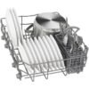 Bosch Serie 2 SPI2IKS10E Teilintegrierter Geschirrspüler 45 cm Gebürsteter Stahl