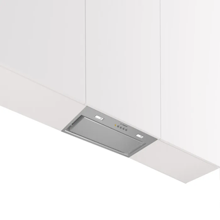 BOSCH Serie 6 Lüfterbaustein 52 cm Edelstahl DLN56AC50 frontal eingebaut Kreaktivmoebel, Kreativ Möbel