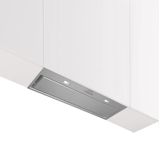 BOSCH Serie 6 Lüfterbaustein 86 cm Edelstahl DLN87AC50 frontal eingebaut Kreaktivmoebel, Kreativ Möbel