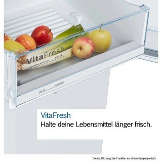 Bosch Serie 6 KSV36AIDP Freistehender Kühlschrank 186 x 60 cm Gebürsteter Stahl AntiFingerprint
