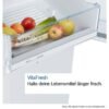 Bosch Serie 6 KSV36BIEP Freistehender Kühlschrank 186 x 60 cm Gebürsteter Stahl AntiFingerprint
