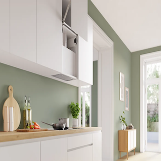 BOSCH Serie 6 Lüfterbaustein 52 cm Edelstahl DLN56AC50