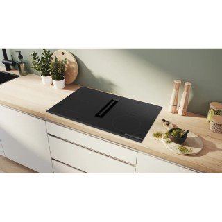BOSCH Serie 4 PVS831B16E Kochfeld mit Dunstabzug (Induktion) 80cm Rahmenlos aufliegend