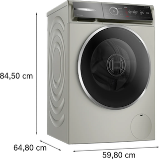 BOSCH Serie 6 Waschmaschine Frontlader 9 kg 1400 U/min WGB2560X1