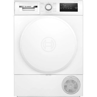 Bosch Serie 4 Wärmepumpentrockner 8 kg Frontansicht in Weiß. Kreaktivmoebel, Kreativ möbel