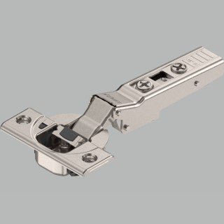 KREAKTIVMOEBEL Eingebautes BLUM CLIP top BLUMOTION Scharnier 110° Winkel -15° (79B3453) – sanft schließende Scharnierlösung für leicht abgeschrägte Türen