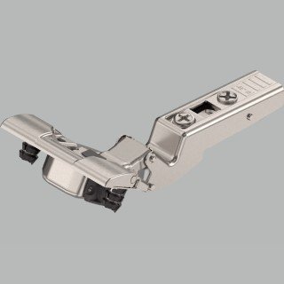 KREAKTIVMOEBEL Eingebautes BLUM CLIP top BLUMOTION Scharnier 110° Winkel -45° (79B3490) – sanft schließende Scharnierlösung für Winkelanschlag nach innen