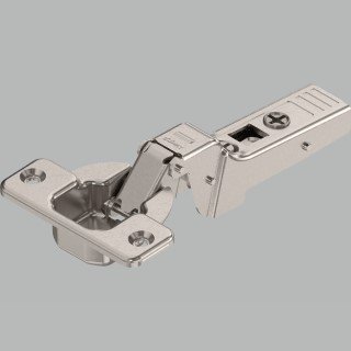 KREAKTIVMOEBEL Eingebautes Blum CLIP top Scharnier 95° Mittelanschlag für Profiltüren (71T965) – perfekte Lösung für mittig angeschlagene Profiltüren