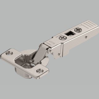 KREAKTIVMOEBEL Eingebautes Blum CLIP top 95° Eckanschlag Profiltür Scharnier (71T955-V250) – sichere und präzise Verbindung für Ecklösungen bei Profiltüren