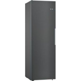 Bosch KSV36VXDP freistehender Kühlschrank in gebürstetem schwarzem Stahl mit AntiFingerprint-Oberfläche und vertikalem Griff, 186 cm hoch, 346 Liter Nutzinhalt KREAKTIVMOEBEL