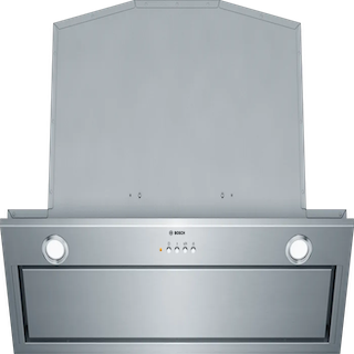 BOSCH Serie 6 Lüfterbaustein 86 cm Edelstahl DHL885C frontal eingebaut Kreaktivmoebel, Kreativ Möbel