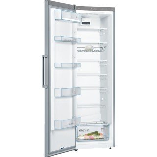 Bosch Serie 4 KSV36VLDP Freistehender Kühlschrank 186 x 60 cm Metall-Optik