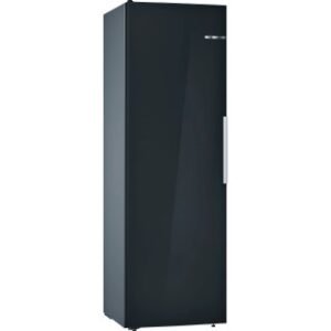 Bosch Serie 4 KSV36VBEP freistehender Kühlschrank in Schwarz – Frontansicht. Kreaktivmoebel, Kreativ möbel.