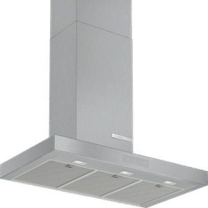 BOSCH Serie 6 Wandesse 90 cm Edelstahl DWB97CM50 frontal montiert an der Küchenwand Kreaktivmoebel, Kreativ Möbel
