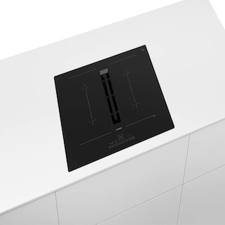 BOSCH Serie 6 Kochfeld mit Dunstabzug (Induktion) 70 cm Rahmenlos aufliegend PVQ711F15E