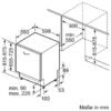 Bosch Serie 2 SMV2ITX09E Vollintegriert Geschirrspüler 60 cm