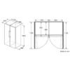 Bosch Serie 4 KSV36VBEP Freistehender Kühlschrank 186 x 60 cm Schwarz