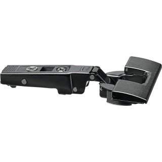 KREAKTIVMOEBEL BLUM CLIP top Profiltürscharnier 95° in onyxschwarz (70T959OX.BTL) – elegantes Scharnier für dunkle Profiltüren