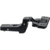 KREAKTIVMOEBEL BLUM CLIP top Scharnier Innenanschlag 95° in onyxschwarz (70T975OX.TL) – elegantes Scharnier für dunkle Möbel
